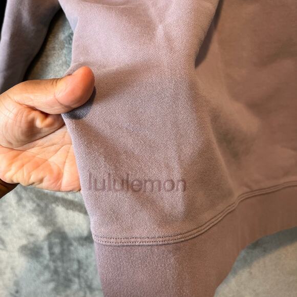 Lululemon Perfectly Oversized Crew Size 8 Violet Verbena - Picture 4 of 5